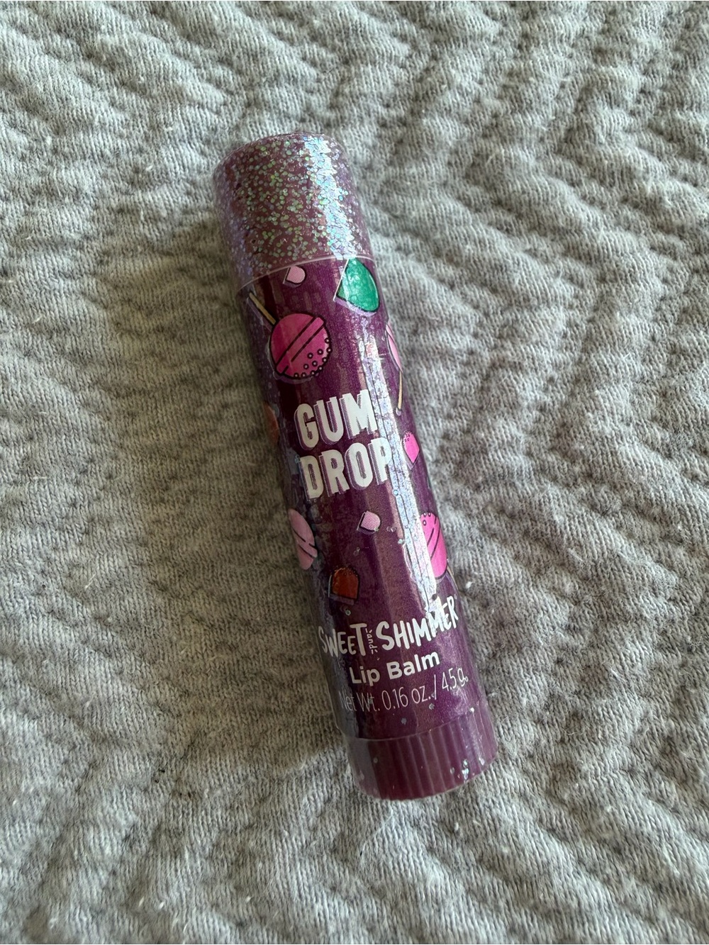 Ulta Beauty Sweet & Shimmer Gum Drop Lip Balm 0.16 oz Glitter Candy NWT - Picture 2 of 4